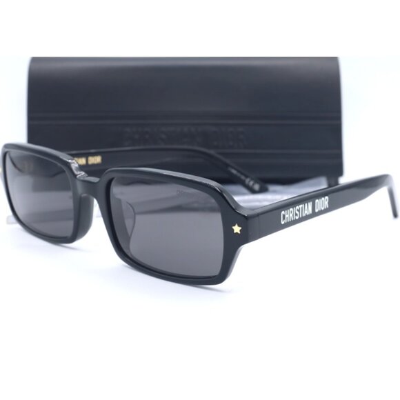 Christian Dior DIORPACIFIC S3I Black Women Sunglasses AUTHENTIC !! - Picture 1 of 9
